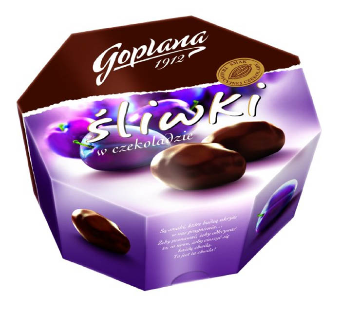 W Co Goplana Zamieniła Grabca Goplana - Śliwki w czekoladzie w nowej odsłonie