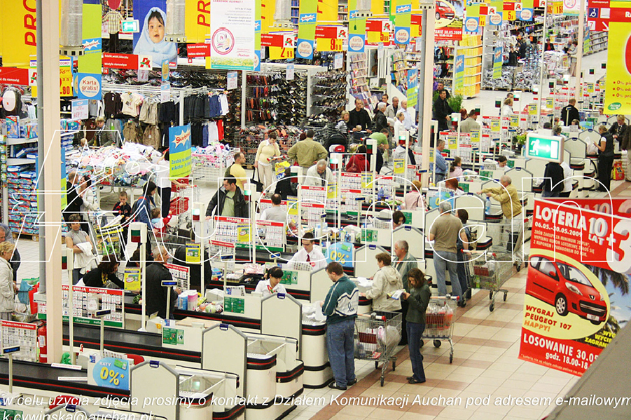 Otwarcie Auchan Kielce I Auchan Gdańsk